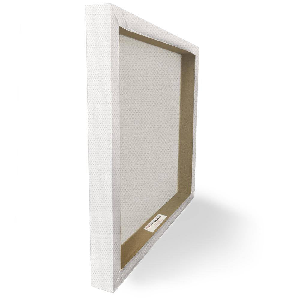 16 In. X 20 In."Abstract Colorful Textural Heart Painting" by Artist Kami Lerner Canvas Wall Art