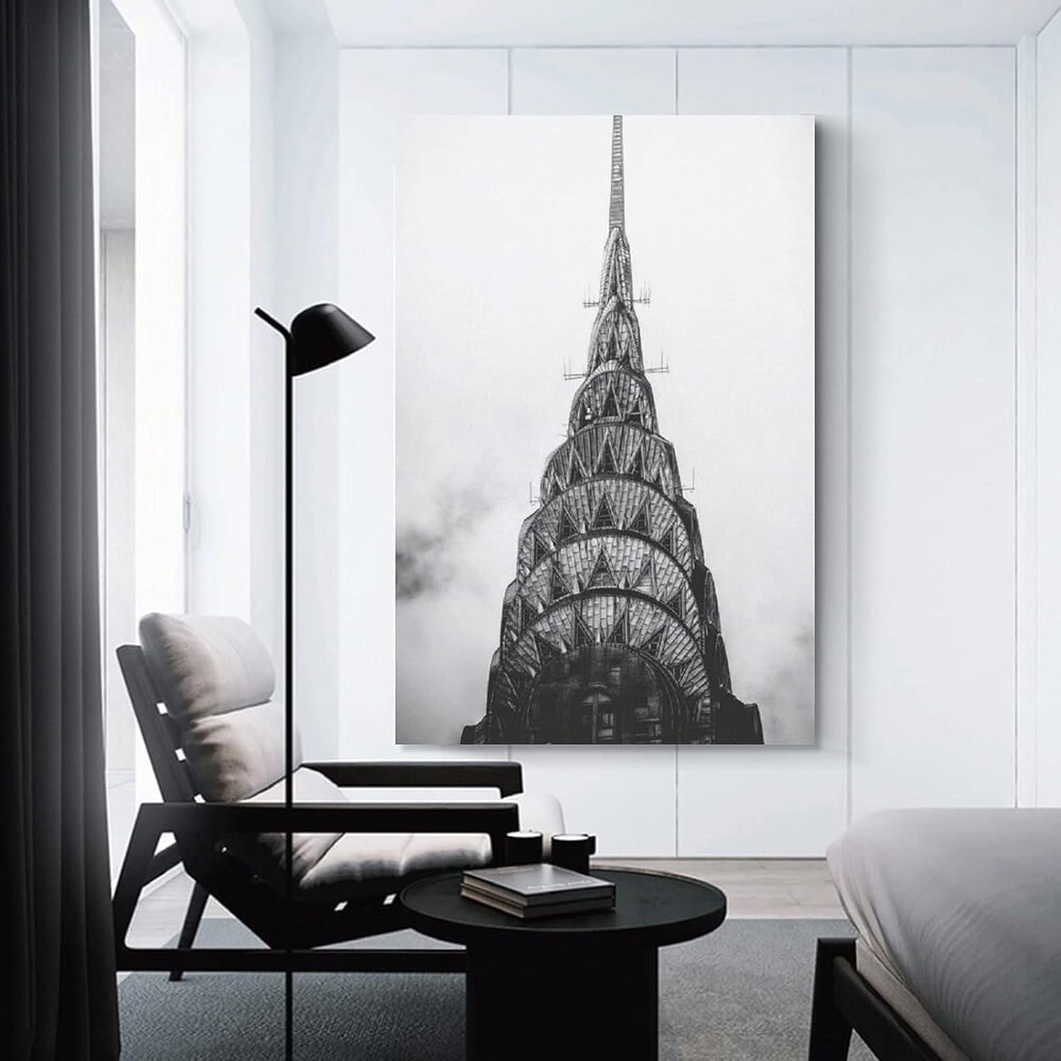 Black and White Wall Art NYC Posters & Prints Inspirational Wall Art Poster and Wall Art for Living Room Modern Family Large Wall Art Posters 16X24Inch(40X60Cm)