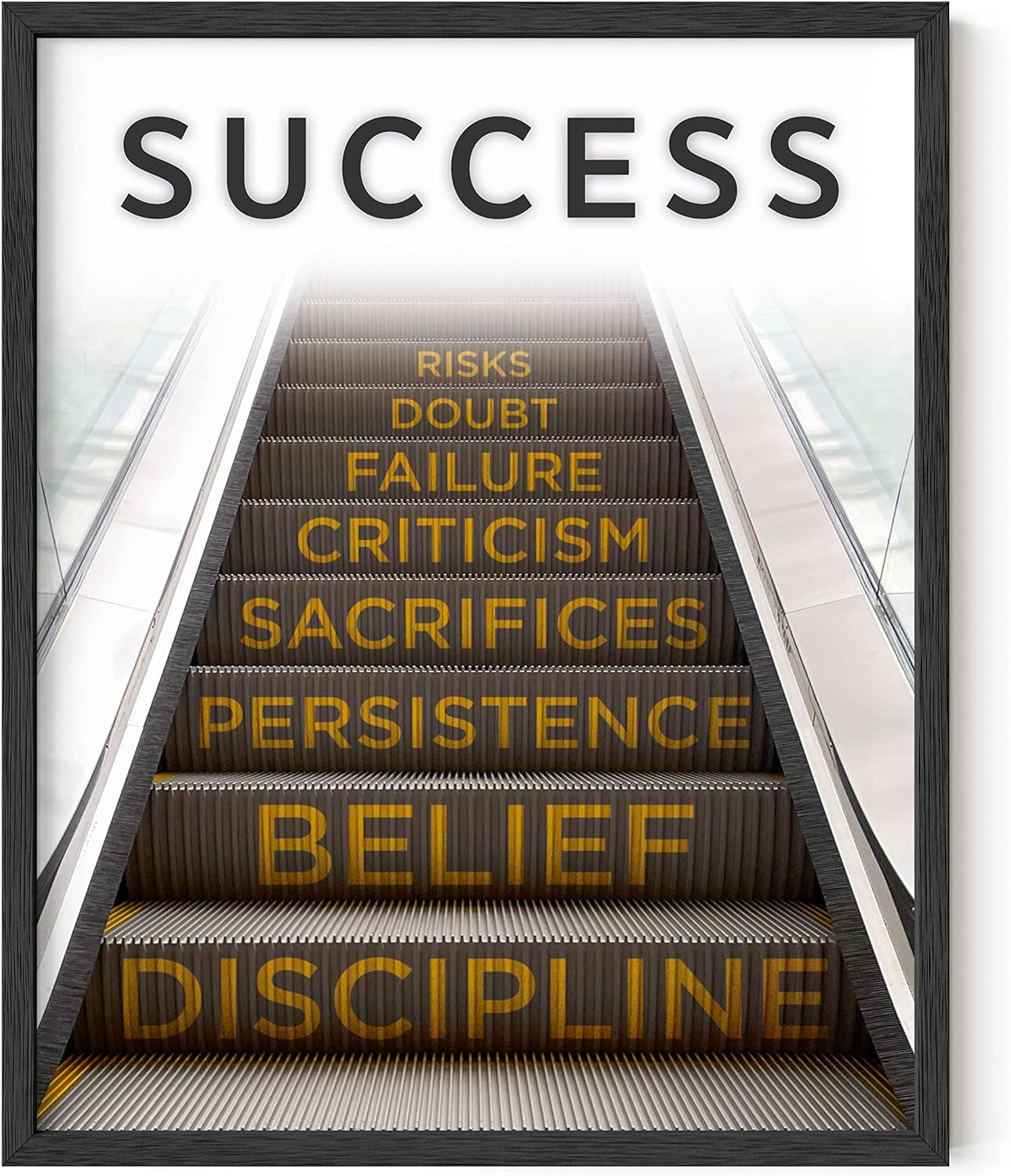 Inspirational Posters, Motivational Posters, Inspirational Quotes Wall Art, Positive Wall Art for Office, Career Prints 16 X 20 Unframed