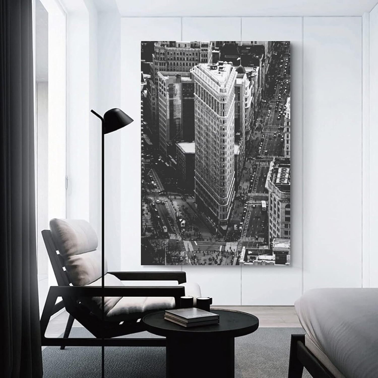 NYC Black and White Wall Art Posters & Prints Inspirational Wall Art Poster and Wall Art for Living Room Modern Family Large Wall Art Posters 12X18Inch(30X45Cm)